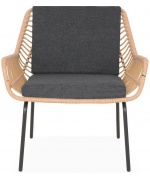 Set mobilier VISBY terasa/gradina, canapea 2 locuri, 2 fotolii si masuta