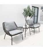 Set mobilier RIBE terasa/gradina, 2 fotolii si masa