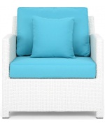 Set mobilier SAFIRA gradina/terasa, 2 fotolii, canapea si masuta