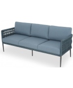 Set mobilier CLUB terasa/gradina, 2 fotolii, canapea si masuta