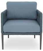 Set mobilier CLUB terasa/gradina, 2 fotolii, canapea si masuta