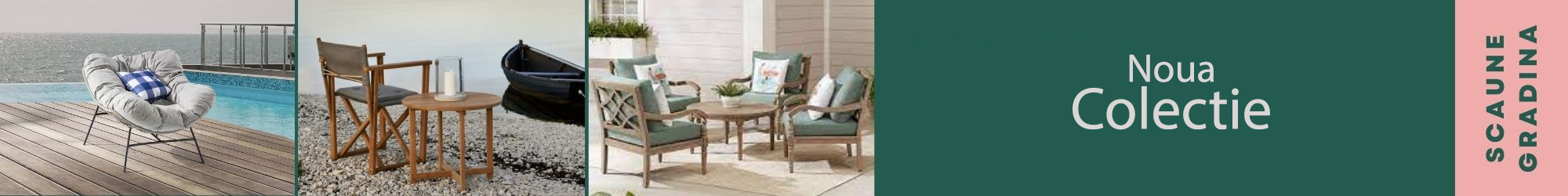 Scaune de exterior pentru terase si gradina